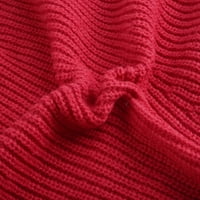 Zimske uštede džemperi za žene čišćenje Žene Čvrsti dugi rukav policajci Turtleneck-vrat Ležerni džemper