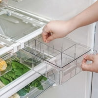 Altsales Pet hladnjak za skladištenje, ne-mreža 4- rešetka zasebnu hranu povrće voće svježi kontejneri