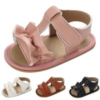 TODDLER Sandale Toddler Cipele Ljeto Dječja i S Cipele i ravne dno Otvorite TOE Udobne sandale u čvrstih