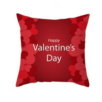 Aosijia Valentines Day Jastuk navlake zaljubljene zaljubljene dane Jastučnica za kućni odmor Rustikalni