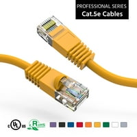 7ft CAT5E UTP Ethernet mrežom za podizanje kabla žuto, pakovanje