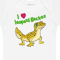 Inktastic I Love Leopard Geckos poklon dječaka za bebe ili dječja djevojaka
