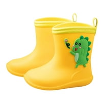 Dxhmoneyh Toddler Rain čizme za dječake Djevojke Crtani Dinosaur Slatka kiša Boot lagana dječja dječja