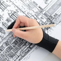 BIPLUT Umjetnik za crtanje rukavica rastezanje Sprječavaju nered firm pričvršćivanje grafike olovke