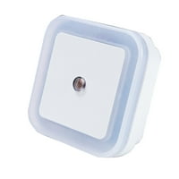 0,5W Plug-in kontrola LED noćna lampica za spavaću solu za hodnik bijela