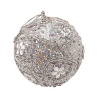 Privjesci Dekor Božićni krizestone Glitter Baubles Ball Xmas Dekoracija ukrasa