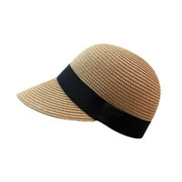 Ljetna modna krema za sunčanje za sunčanje poklopac plaže Panama Konjički šešir bejzbol kapa tkana sunčana
