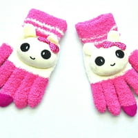PXIAKGY rukavice za žene za odrasle Animailes Topalice Zimske ekrane zadebljanje pletene slatke rukavice