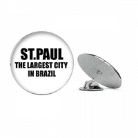 Paul najveći grad u Brazilu okrugli metalni čep za kašiku