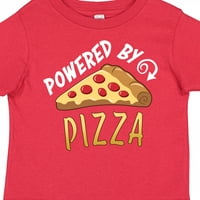 Inktastična powered by Pizza poklon toddler dječak ili majica za djevojčicu Toddler