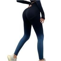 Joga hlače za žene ženske ležerne tiskane joge hlače visoke struk labave ravne duge hlače ženske plus