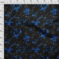 Onuone viskozne šifon plave tkanine Sažeci zanatske projekte Dekor tkanina Štampano od dvorišta široko