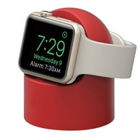 Acemonster punjač Stand kompatibilan sa Apple Watch serijom Ultra 8 SE2 7 6 SE, izdržljiv silikon, kompatibilan sa režimom noćnog ormara