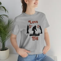 Majica Bigfoot, smiješna valentinova velika nožna košulja