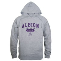 Albion College Britanci Alumni Fleece Hoodie Dukseri