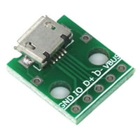 Micro USB za uranjanje ženskih B Tip 5p pretvarač za zavarene čepove