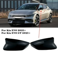 Sjaj crna strana strana retrovizor Order Garder Skin Cover Fit za Kia EV +