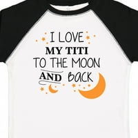 Inktastic Volim svoj Titi do Mjeseca i nazad poklon dečko majica malih debljine ili devojke