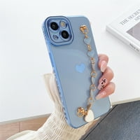 Mantto TPU Silikonska kofer za Apple iPhone Pro ma-lanarnu narukvicu, luksuzni elektroplaćeni ivica