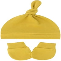 Dječji šešir rukavice novorođene šešire za dječake bebe šeširi 0-mjeseci zimske kape