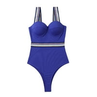 Ženski kupaći kostim V-izret kupaći kostimi za kupaće kostimi