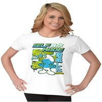 Smurfs Cool Kanji samo napravljena ženska majica dame dame majice za brisco 2x