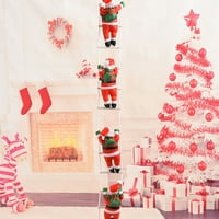 Vatrena prodaja Christmas Santa Claus Penjanje ljestve za penjanje božićno drvce Viseći ukras ukras