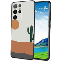 Kompatibilan sa Samsung Galaxy S Ultra S telefonom, kaktus - Silikonska futrola za kofer za teen Girl