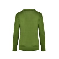 Ženski džemper kaputi za zimsko-kardigan solidan elegantni komfej topli pletena jakna odjeća dugi rukav kornjač jakna zelena