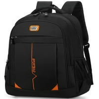 Jusddie Bookbag Backpack School Bag Daypack Laptop Ranapsak Putni računar Ruksak narančasta