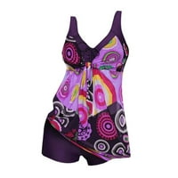 Žene Tankini Swimress Shorts Garmans Swimwimwebruje kupaći kostim kupaćim kostim kupaćim kostimima