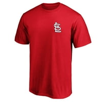 Muške fanatike marke Crveni sv. Louis Cardinals broj jedan tata majica