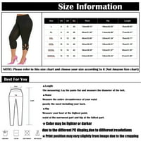 HOMCHY Ljetne hlače Žene vježbanje muki sportska teretana trčanje znojnih hlača ružičasta 3xl