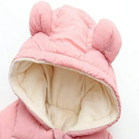 -Dobrostanje dolje pamuk pamuk snijeg fleece oblozi za bebe zipper zimski kaput
