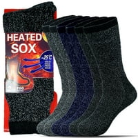 Glory ma muške zimske toplotne zagrijane tako ultra tople čizme čarape veličine 10-13