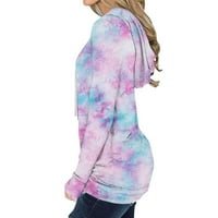 Exclusive Online ponuda Himaway Athletic Hoodie ženski povremeni modni ispisani pulover dukseri s dukserom TOP Bluze Bluse XL