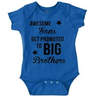 Strašan promoviran u Big Brother Bodysuit Jumper Boys novorođenčad beba Brisco marke 18m