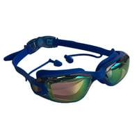 Leky Swimming naočale Podesivi ultra-lagani polarizirani ogledala otporna na sjaj široke vizije plivajuće