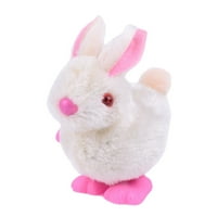 Wioihee Plush Bunny igračka za kuhanje za kuhanje za sat TOY djeca Uskršnji rođendan poklon