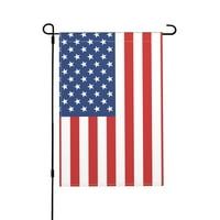 Američka zastava stare slave vrtne zastave, dvostrana posteljina na otvorenom za odmor za odmor na farmRovoj