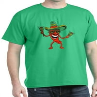 Cafepress - Vruća meksička paprika tamna majica - pamučna majica