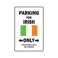 Samo za irski samo dekal Irska zastava Nacionalni ponos ljubav