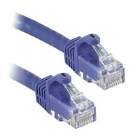 & E Flexboot serije CAT 24WG UTP Ethernet mrežni zakrbni kabel, stopala, ljubičasta
