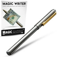 Čarobni piscački trik od strane čarobnih proizvođača - olovka putem računa Bill Magic Trick