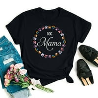 Ušteda Žene Ljeto vrhovi Crewneck Tee majica Casual Comfy pulover vrhove kratkih rukava mama mama tinejdžeri