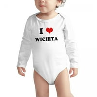Heart Wichita Love Baby Long Rompers dugačka odjeća