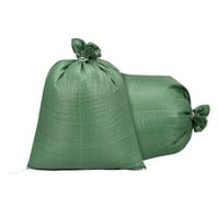 Pješčane vrećice prazne zelene tkane polipropilene od 5