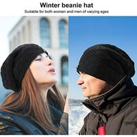 Klasični pleteni šešir Zima Ležerne prilike za toplu tkaninu