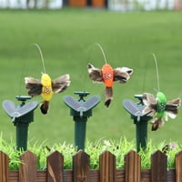 Arealer Solar Flutterking Hummingbird Električna hummingbird Bird za vrtni dvorište Didonošenje dvorišta