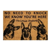 Smiješan pas DoorMat Dog Dobrodošli Doormat Welcome Propise